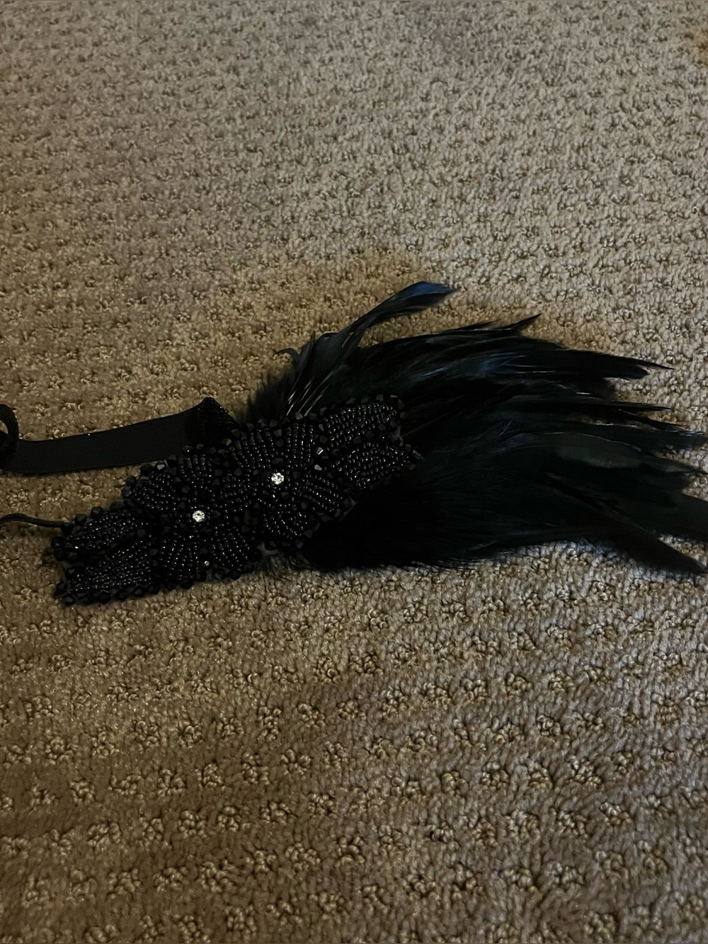 Classy flapper roaring 20s headband
